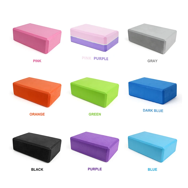Pilates Yoga Home Workout - EVA-Schaum Yoga Block Requisiten Ziegel Gym