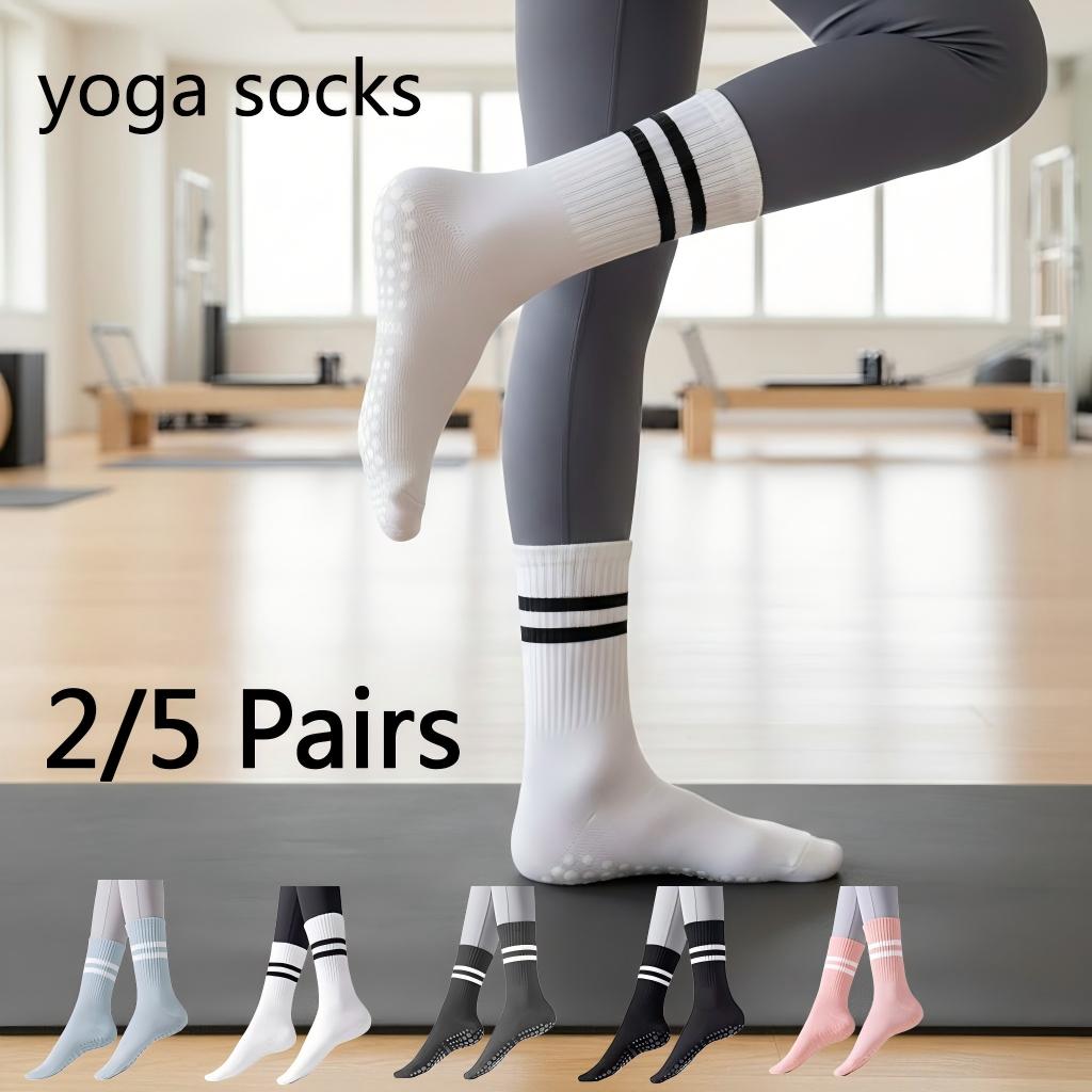 Pilates Yoga Fitness - Rutschfeste Yoga-Socken für Damen, griffige Pilates-Socken,