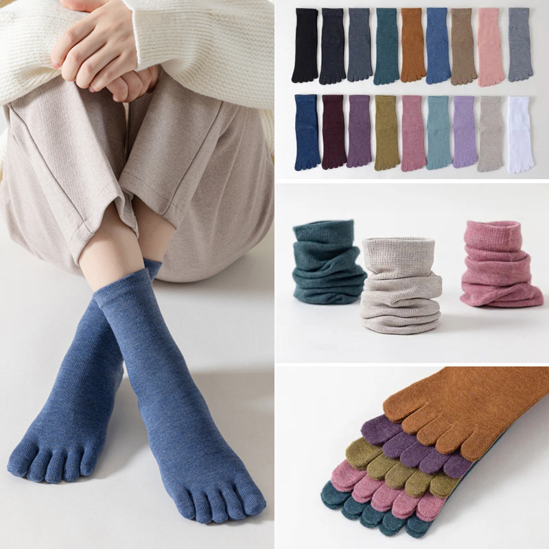 Pilates Yoga Youtube - 1 paar Yoga Fünf Finger Socken