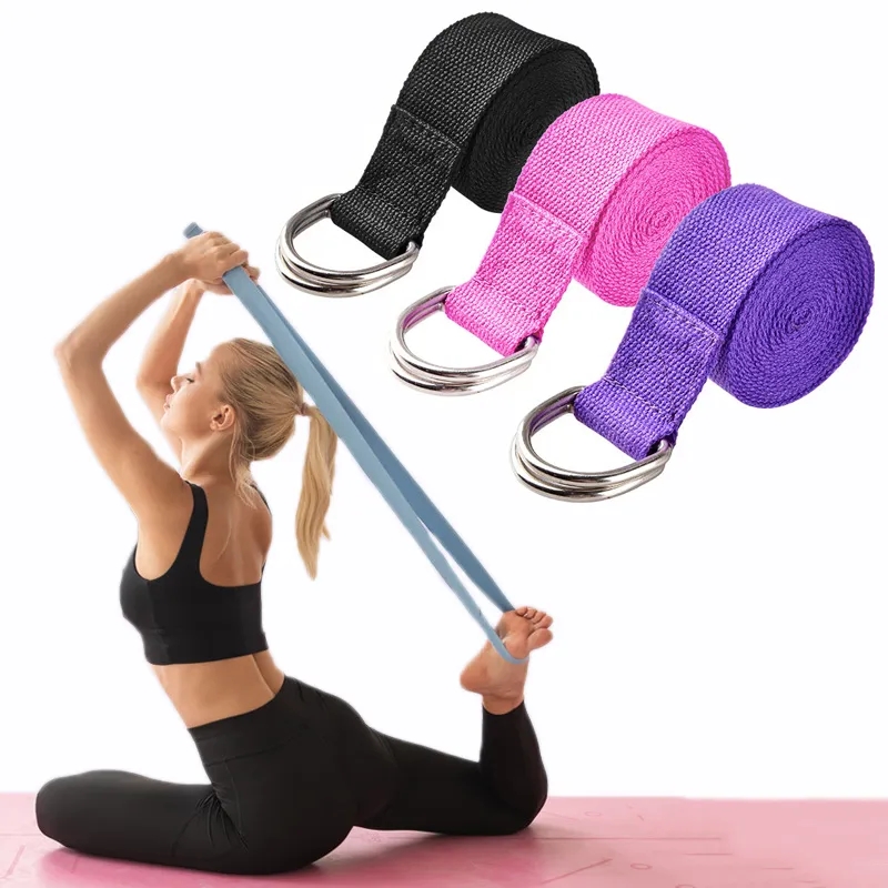 Pilates Yoga Ring - 183*3,8 cm Yoga Strap Baumwolle Übung
