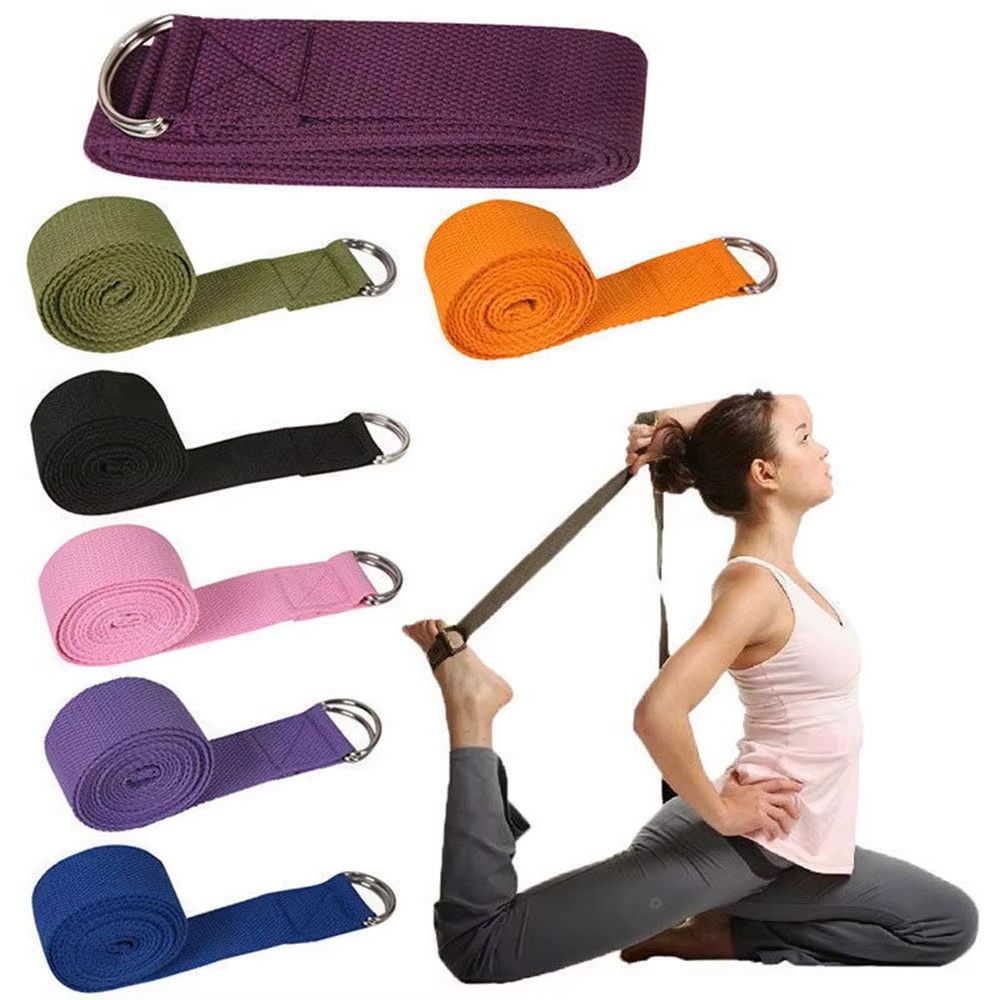 Pilates Yoga Ring - 180 cm Sport-Yoga-Gurt, strapazierfähige Baumwolle, verstellbare
