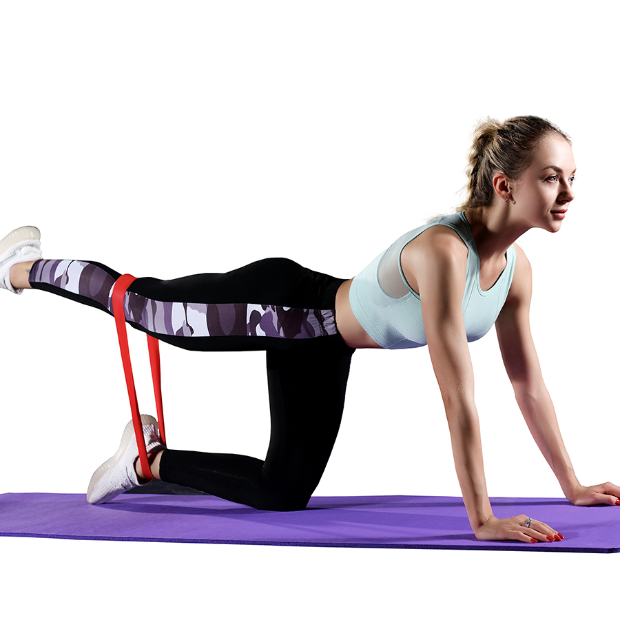 Fitness-Widerstandsbänder aus  – Pilates Yoga Home Workout Bewertung und Preis