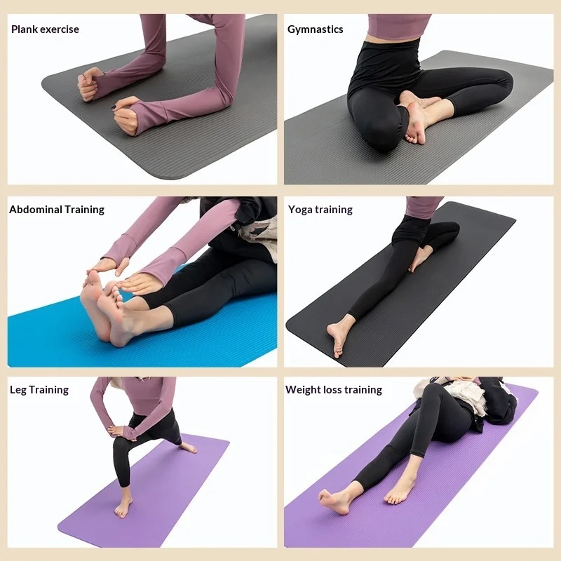 Extra Dicke Rutschfeste Yogama – Pilates Yoga Home Workout Bewertung und Preis