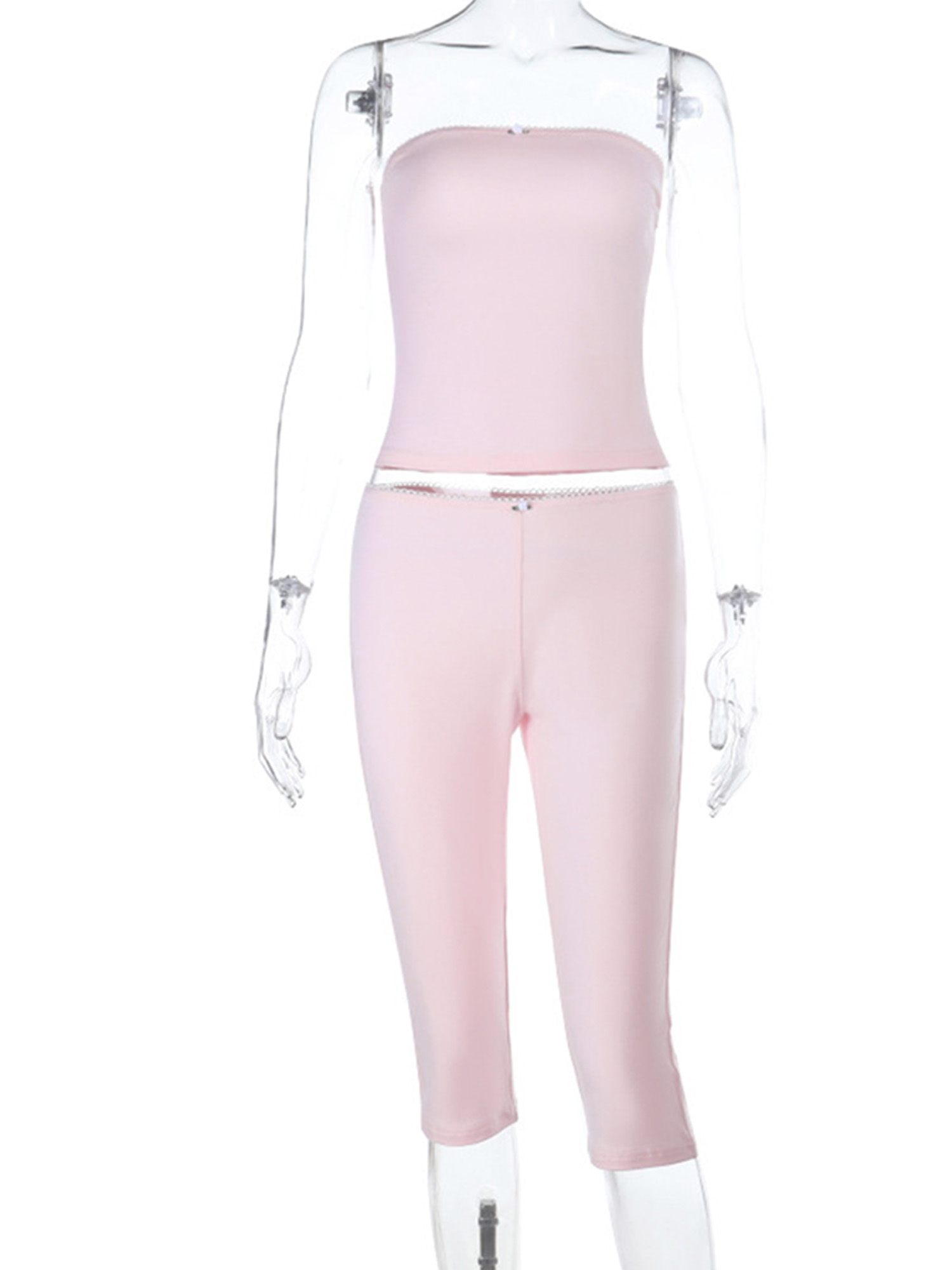 Damen-Yoga-Outfit, trägerloses – Pilates Yoga Youtube Bewertung und Preis