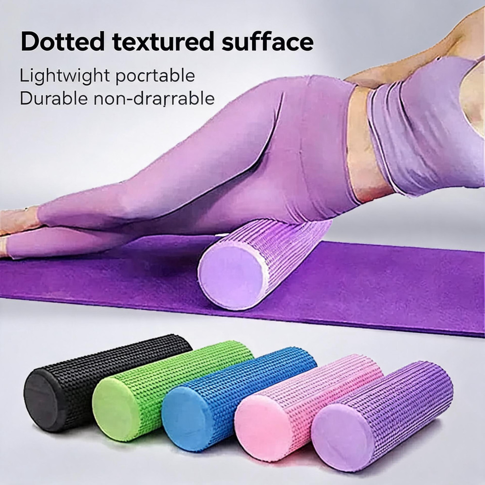 Yoga-Roller Runder EVA-Schaums – Pilates Yoga Home Workout Bewertung und Preis