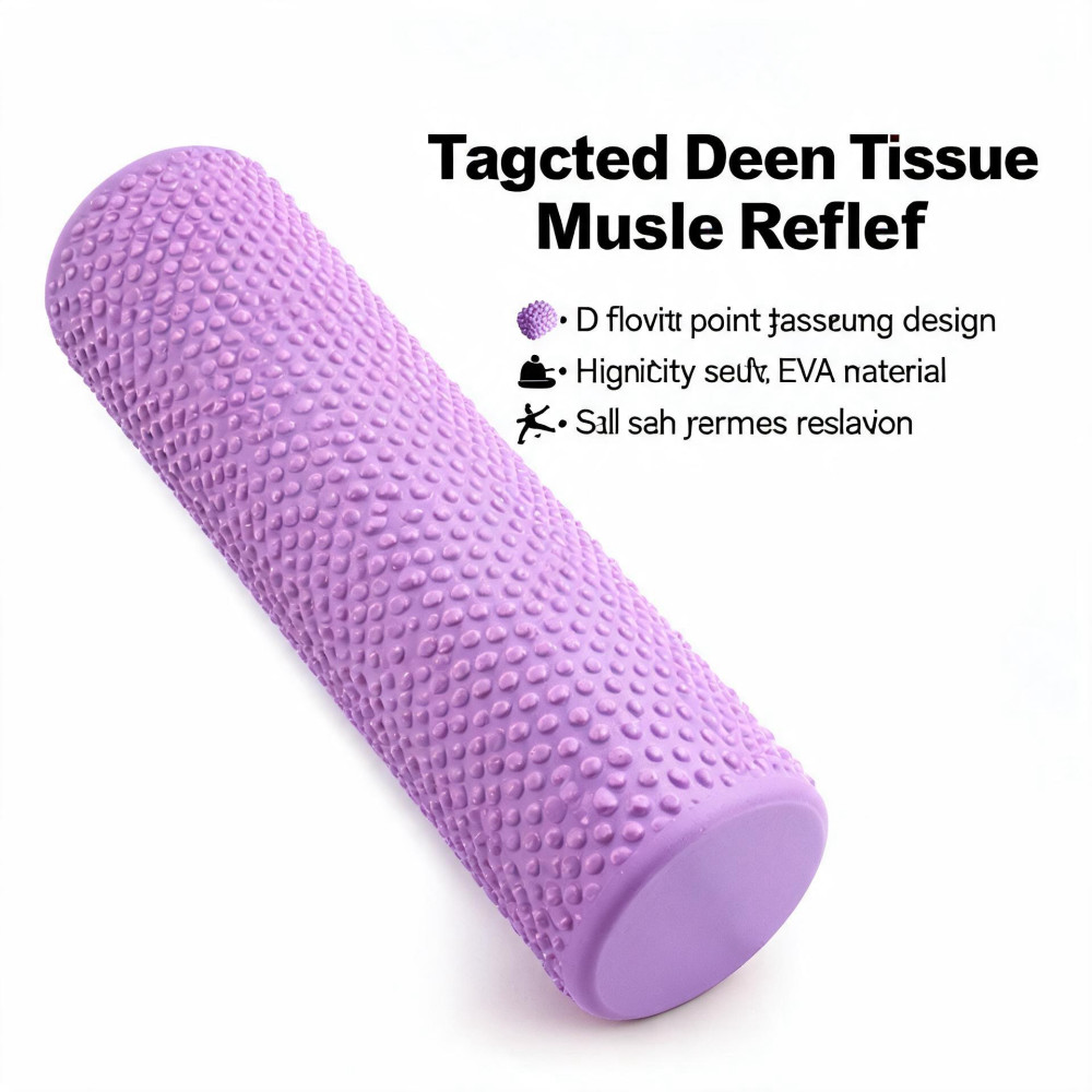Yoga-Roller Runder EVA-Schaums – Pilates Yoga Home Workout Bewertung und Preis
