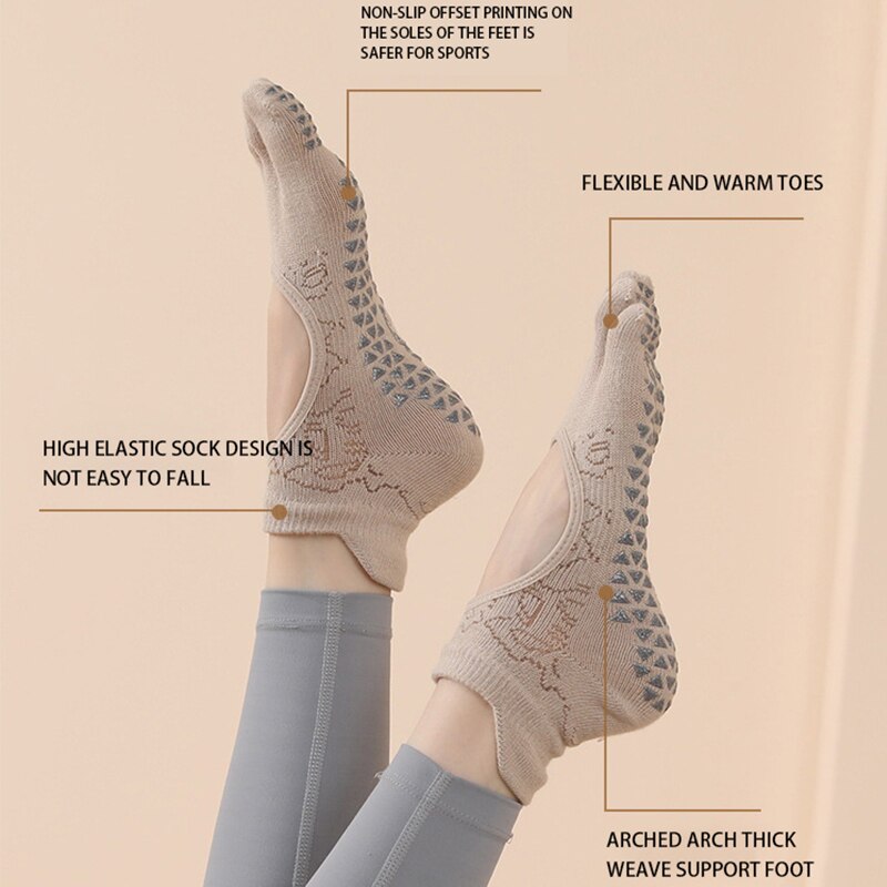 Frauen Yoga Zehen socken hochw – Pilates Yoga Fitness Bewertung und Preis