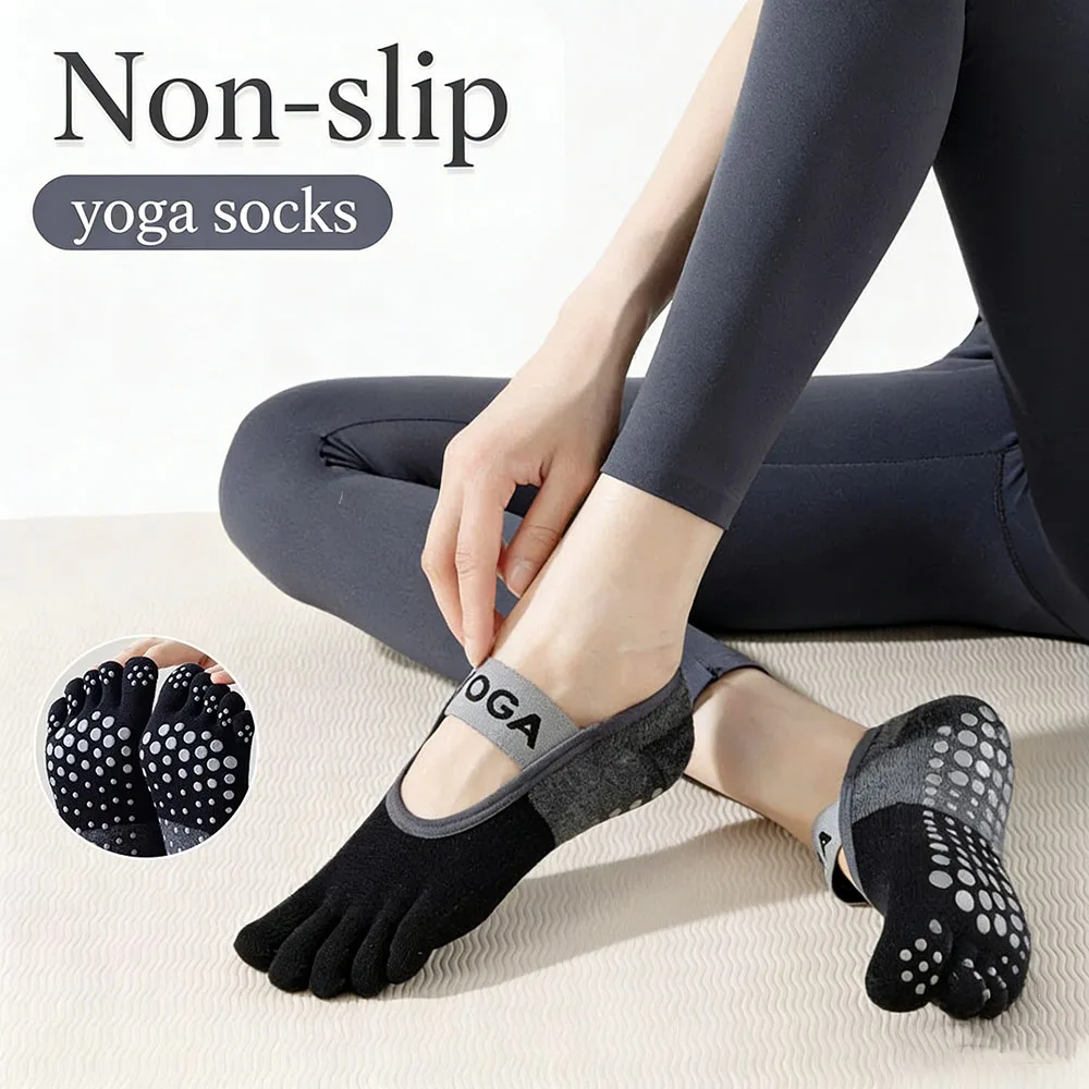 1 Paar Damen-Fünf-Finger-Socke – Pilates Yoga Youtube Bewertung und Preis
