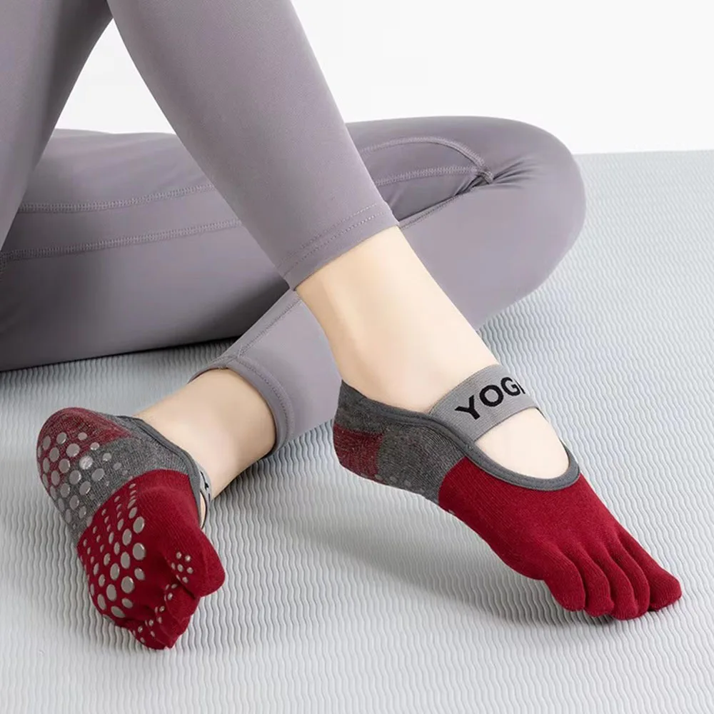 1 Paar Damen-Fünf-Finger-Socke – Pilates Yoga Youtube Bewertung und Preis