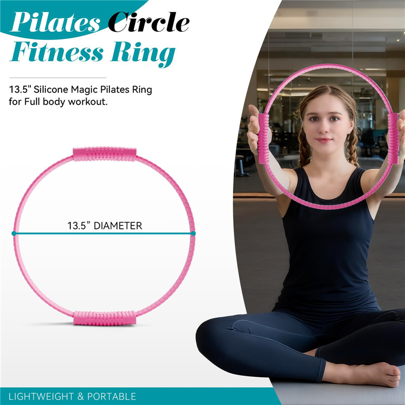 Umweltfreundlicher Doppelgriff – Pilates Yoga Ring Bewertung und Preis