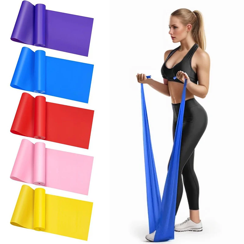 Elastische Yoga-Fitnessbänder, – Pilates Yoga Home Workout Bewertung und Preis